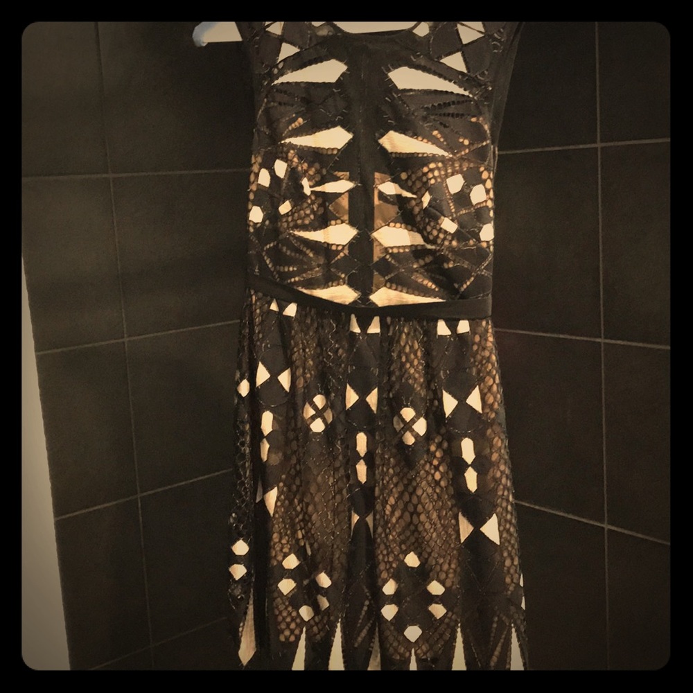 Bcbg lace dress